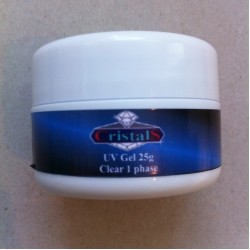 UV Gel Clear "Cristals" ( 1 фазный) 25 г/50 г