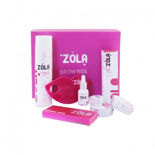 Набор для бровей ZOLA BROW BOX MINI